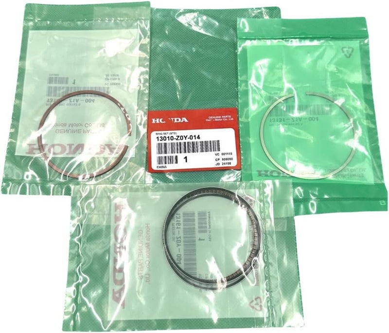 KINDZA Genuine Piston Ring Set 13010-Z0Y-014 for Honda GC190LA GCV190LA HRX217 - Image 1